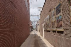 Death Alley, where most of the gang members met their fate