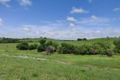 Beautiful weather and nice rolling hills
