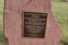 Monument for Amache Relocation Camp