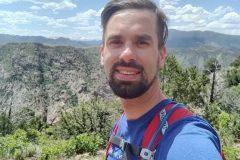 Me on the hike at Royal Gorge