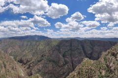 Panorama of Royal Gorge